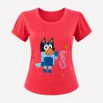 Blusa de Bluey con Detalles de Pedrería