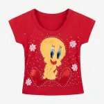 Blusa de Bebé con Bordado Afelpado y Pedrería