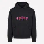 Sudadero Negro GUESS para Dama – Estilo Urbano