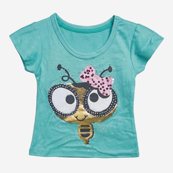 Blusa de Bebé con Estampado de Abejita